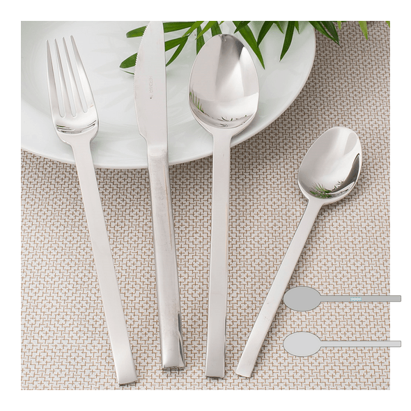 Steel Dessert Spoons